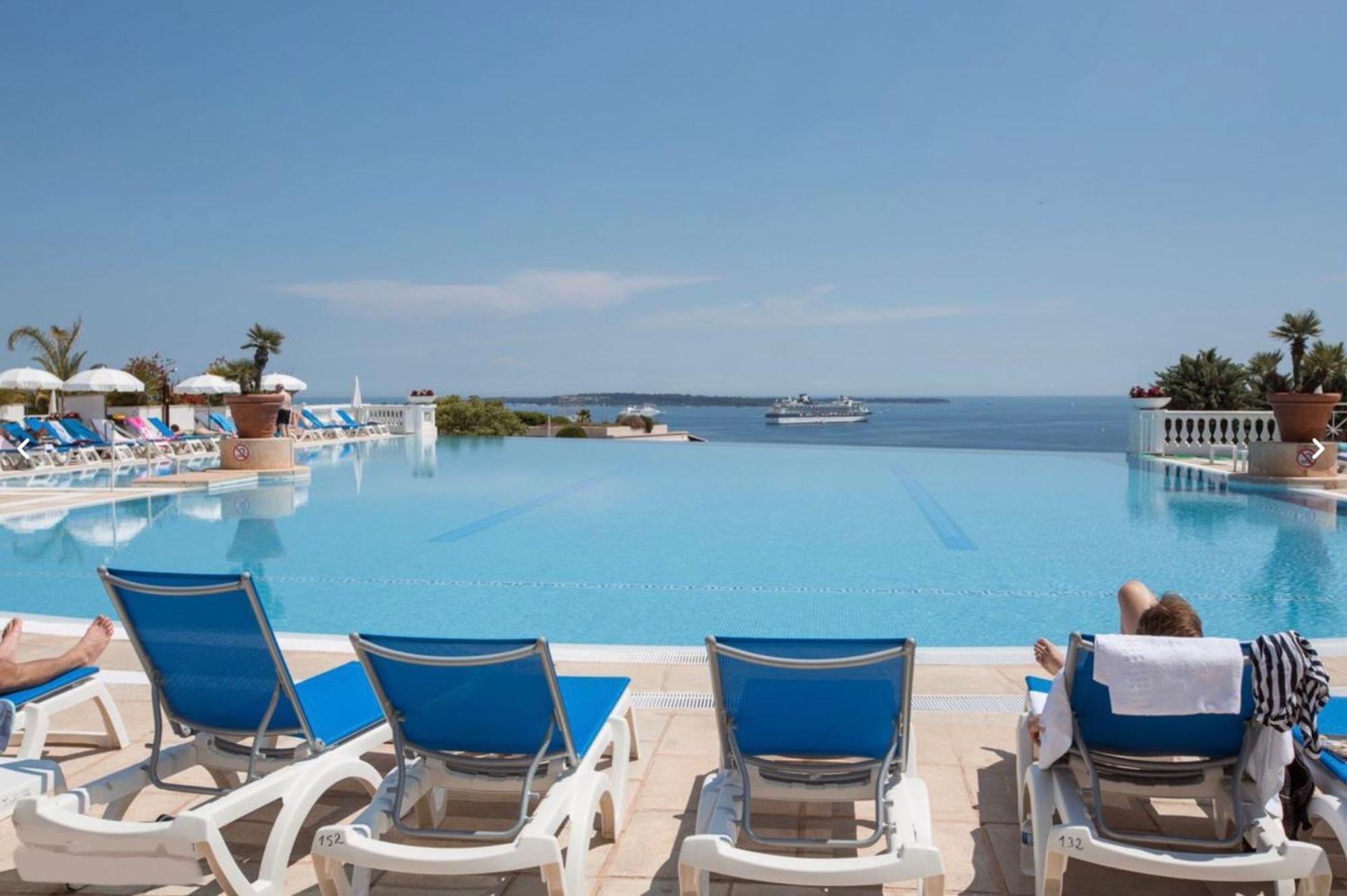 Exceptionnel Sur Cannes Vue Mer Piscine Экстерьер фото
